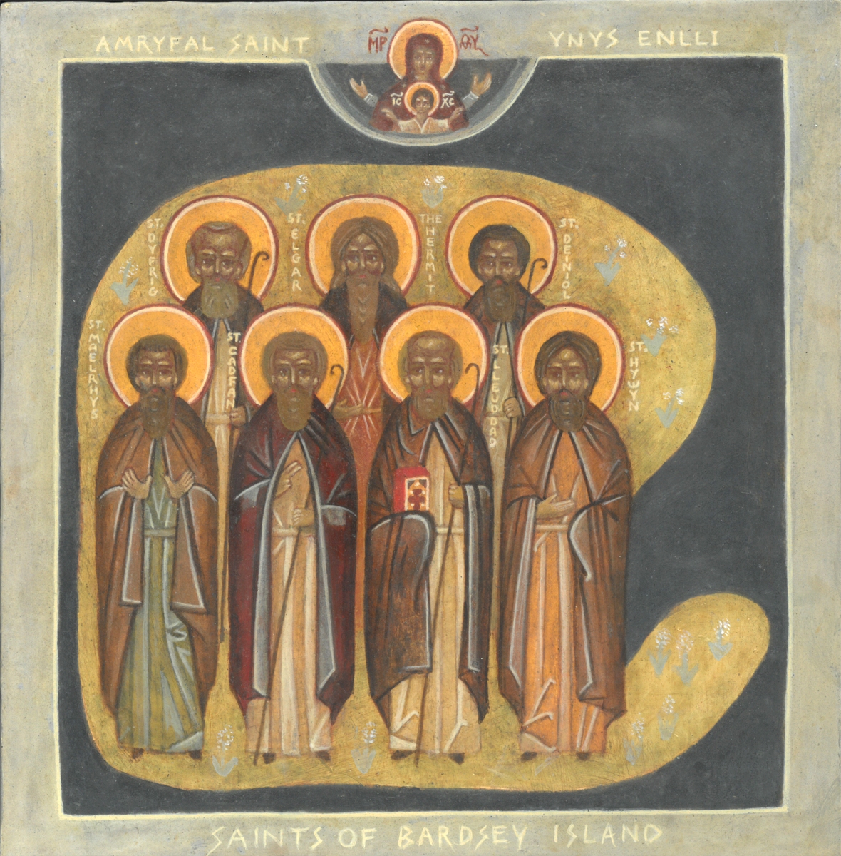 Religious icon: Saints of Bardsey